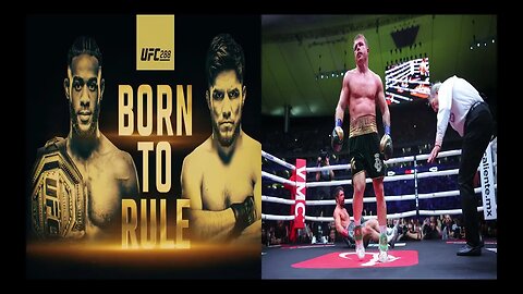 POST UFC 288/ CANELO DEF. RYDER 12 ROUNDS MAY 6TH 2023 FIGHT NIGHT IN THE BOOKS!