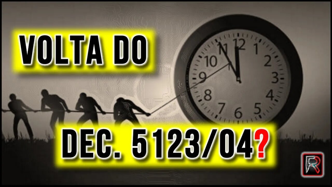 O Decreto 5123/04 pode voltar a vigorar no Brasil? | 🅵🆁
