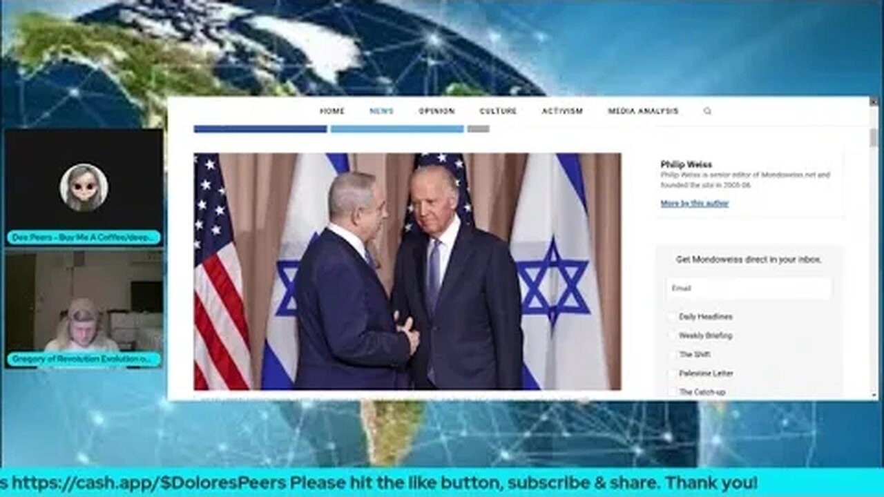 Biden Plays Netanyahu's Lapdog (clip)