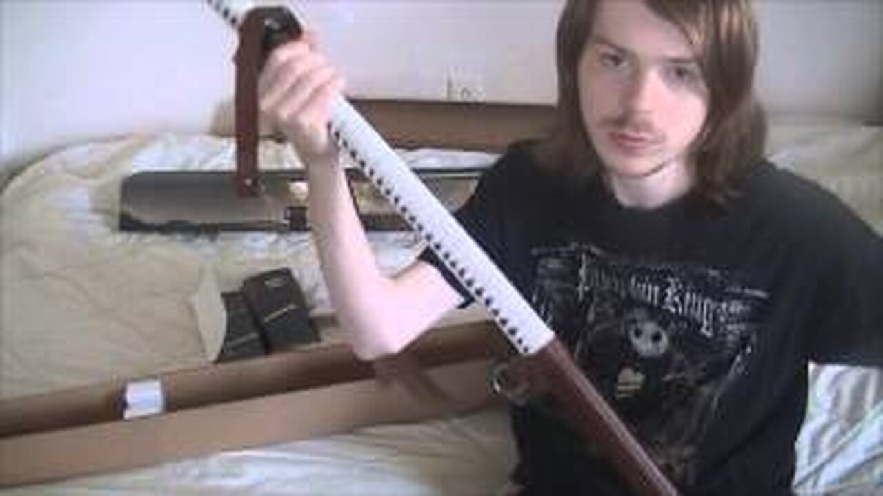 The Walking Dead Michonne Katana Replica Unboxing - ABrandonToThePast