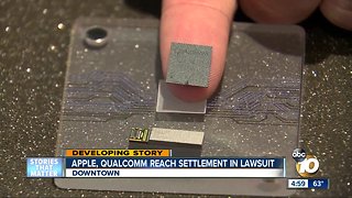 Apple, Qualcomm reach settlement in lawsuit