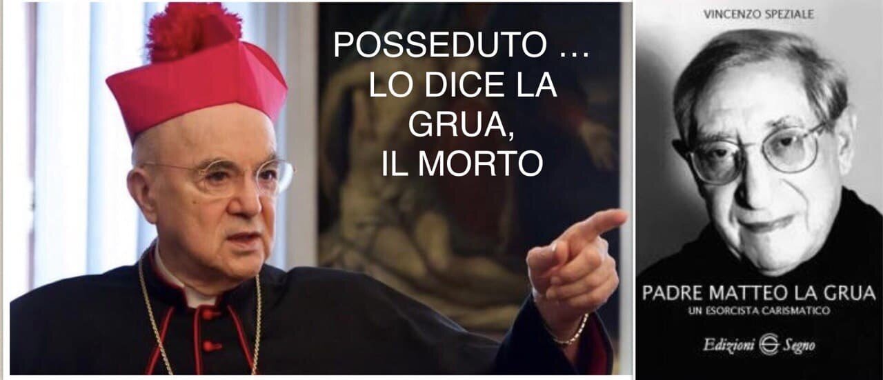 LA GRUA POSSIEDE LO STRONZO DI CARLO MARIA VIGANĂ“...UDITE, UDITE!! ELISEO BONANNO