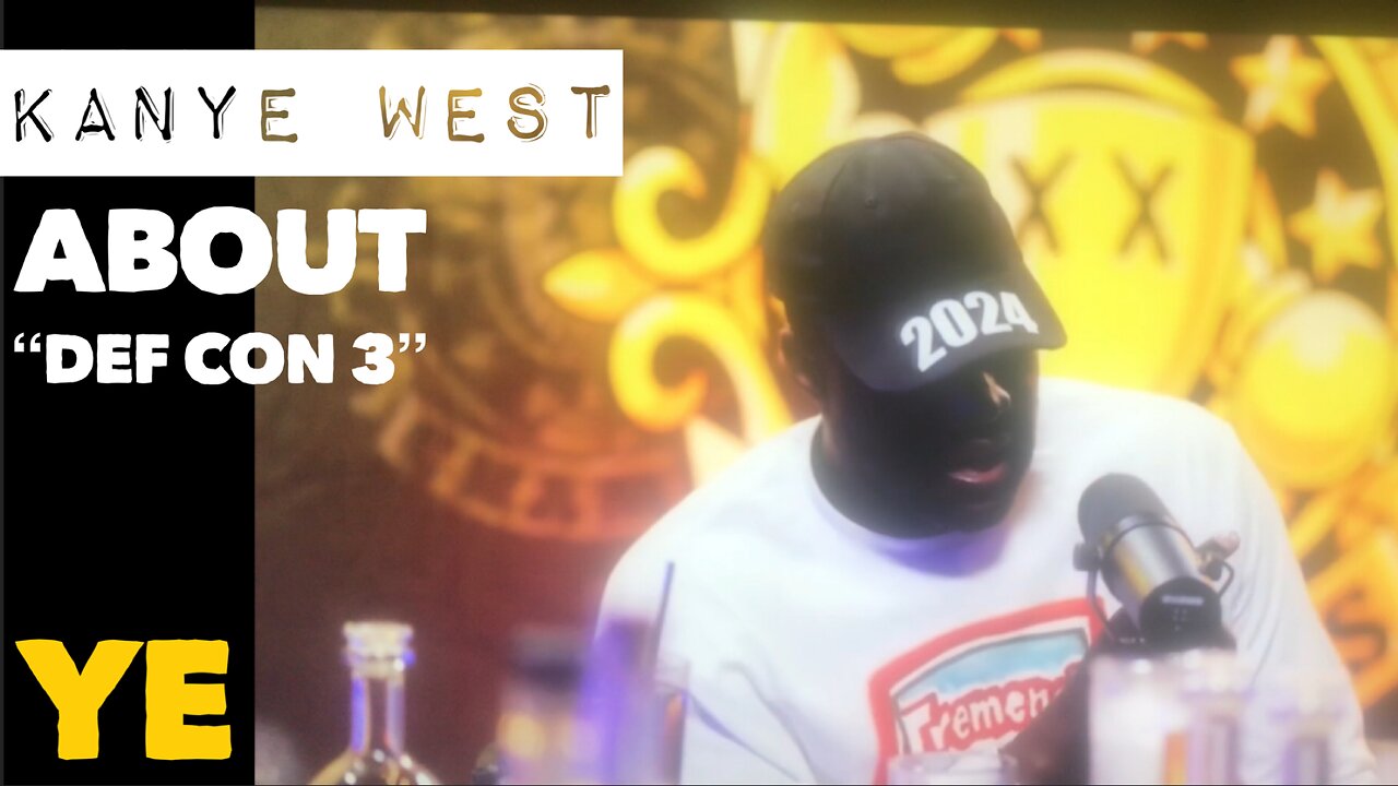 Kanye west explains Def Con 3 comment
