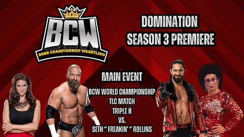 WWE 2K23 I BCW DOMINATION - SEASON 3 PREMIERE