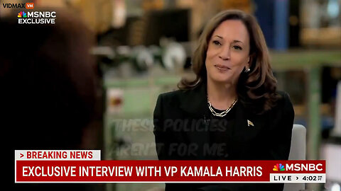 Anyone Else Sick Of Kamala Bullsh!tting Her Way Through Question By Overusing The Word 'Aspiration?'