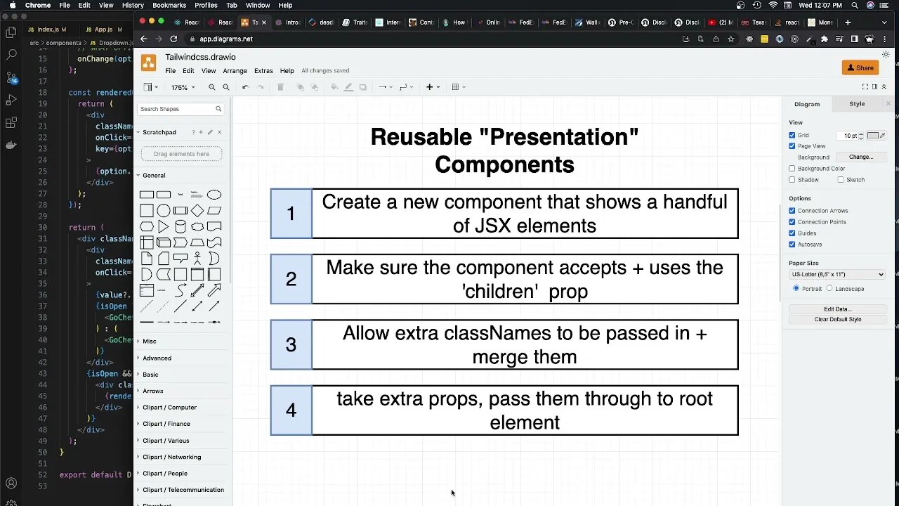 The Panel Component in React (202)