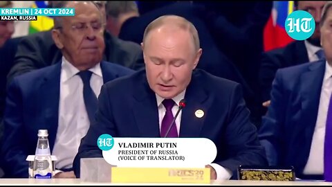 PUTIN ISSUES ‘URGENT’ MESSAGE ON GAZA, OFFERS ‘GUARANTEE OF PEACE’ IN MIDDLE EAST AT BRICS 2024 👊