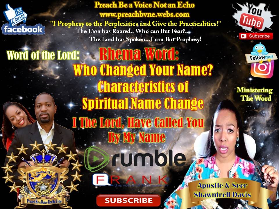 Who Changed Your Name-Characteristics of Spiritual Name Change