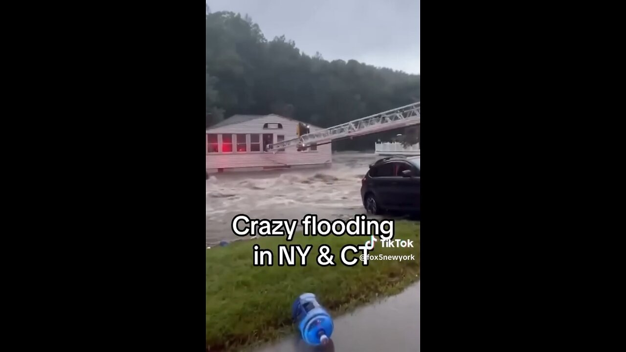 NY and Connecticut are underwater after heavy rains