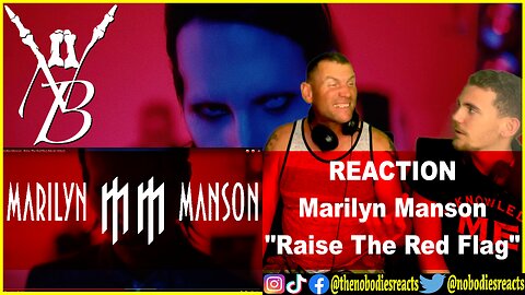 REACTION to Marilyn Manson "Raise The Red Flag"!