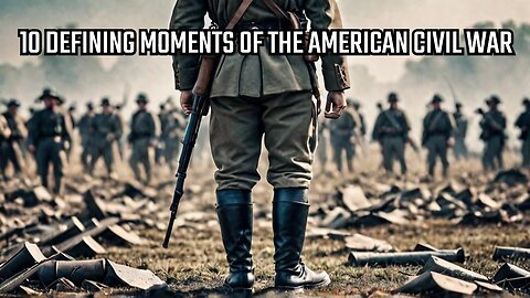 10 Defining Moments: The American Civil War @HistoryCrossroads