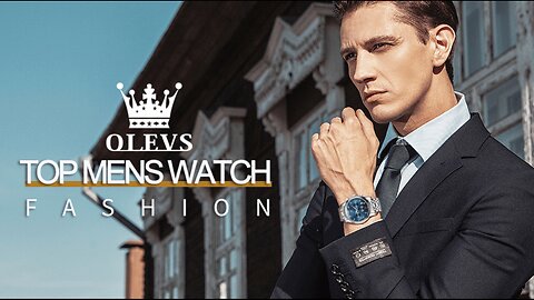 OLEVS Watches for Men with Date Luxury Big Face Waterproof Mens Wristwatch
