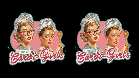 John & Edna 'Geriatric Activists' talk with The Cardi-Girls