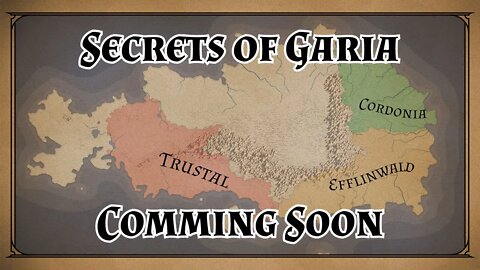 Secrets of Garia D&D Actual Play Series: Launch Announcement