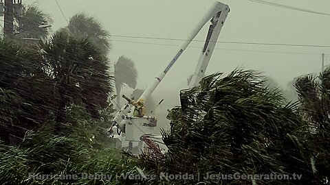 Hurricane Debby | Brave FPL & Pike Electric Linemen Restoring Power