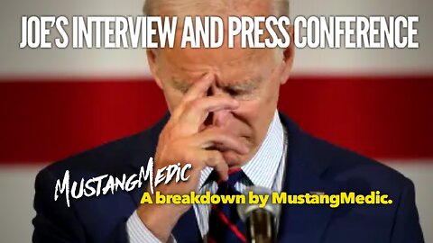 Joe Biden Interview Press Conference Confusion, lies and more.