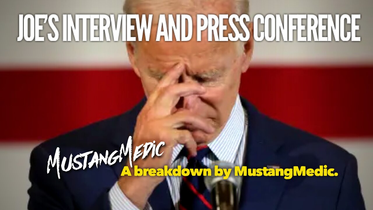 Joe Biden Interview Press Conference Confusion, lies and more.