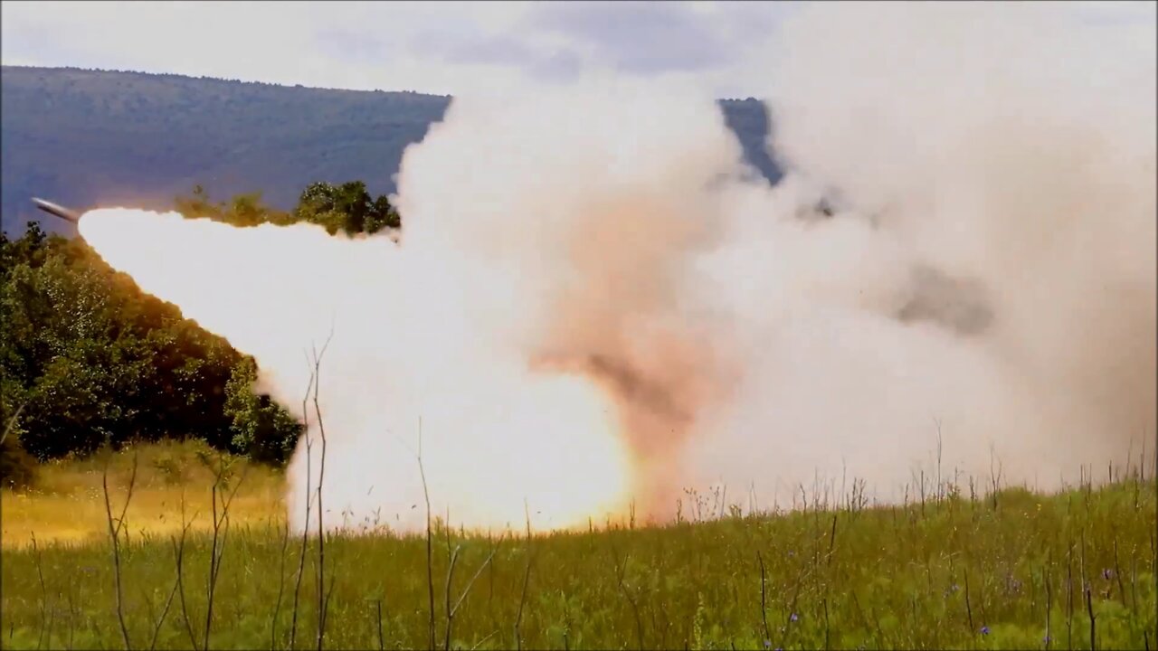 U.S. HIMARS Live-Fire Exercise in Bulgaria