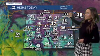 Monday 5:15 a.m. forecast