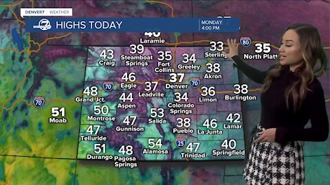 Monday 5:15 a.m. forecast