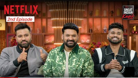 The Great Indian Kapil Show || 2nd Episode Cricket & Comedy | Rohit | Shreyas