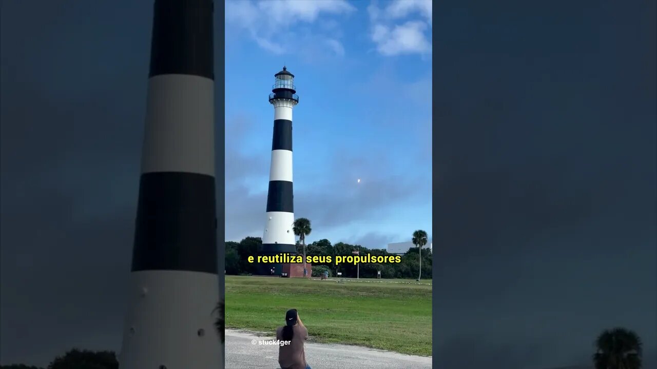 O pouso sincronizado do Falcon Heavy #espaco #universo #spacex #universo #shorts