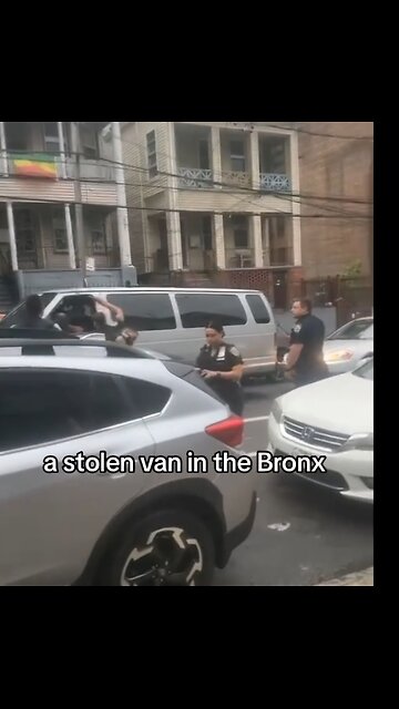 Thief Uses Van As Battering Ram, Avoiding NYPD