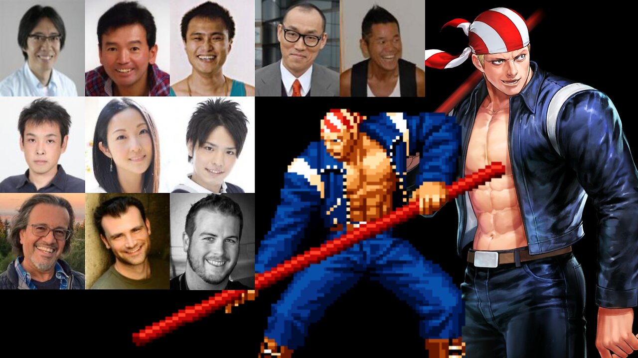 Video Game Voice Comparison- Billy Kane (King of Fighters/Fatal Fury)