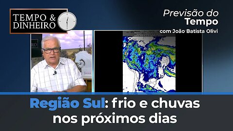 Região Sul: frio e chuvas nos próximos dias