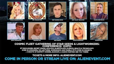 alien Event, Bosnian Pyramids, Montana Megaliths & Julia the Wizard!