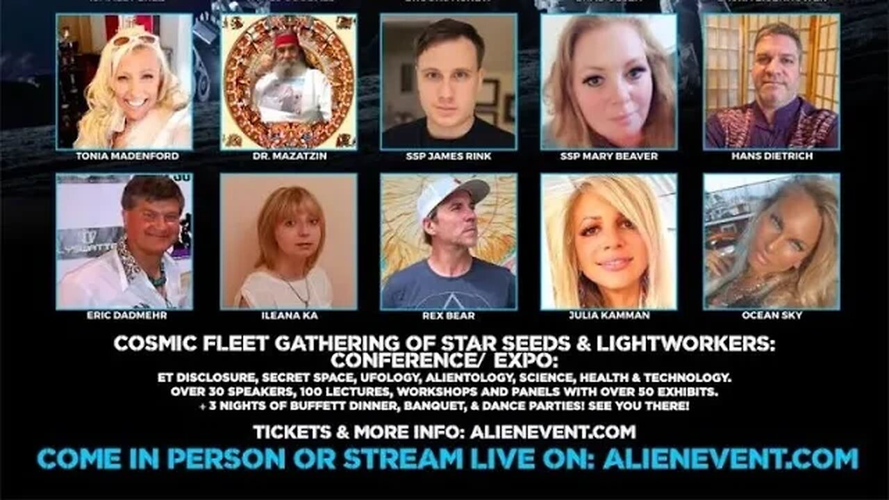 alien Event, Bosnian Pyramids, Montana Megaliths & Julia the Wizard!