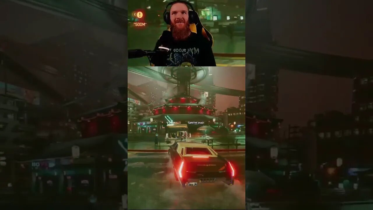 Cyberpunk 2077 - Don't Tweet and drive, kids #shorts
