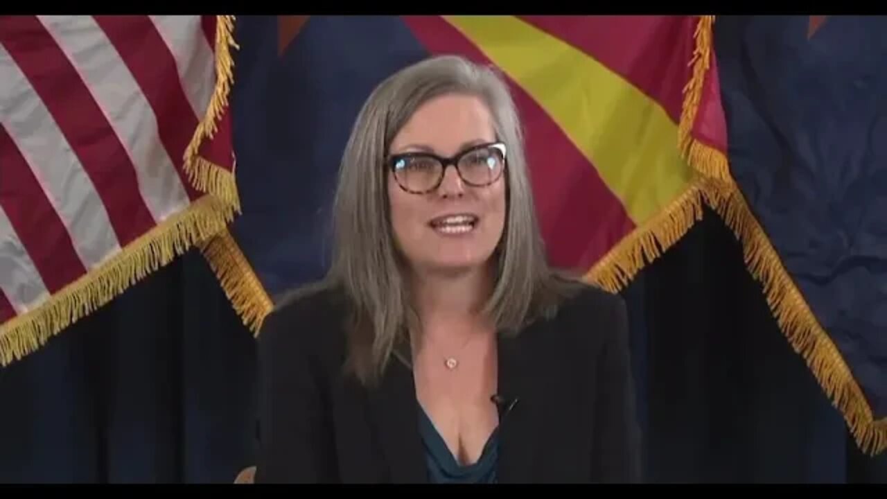 Katie Hobbs certifies her own stolen election in Arizona! What a joke