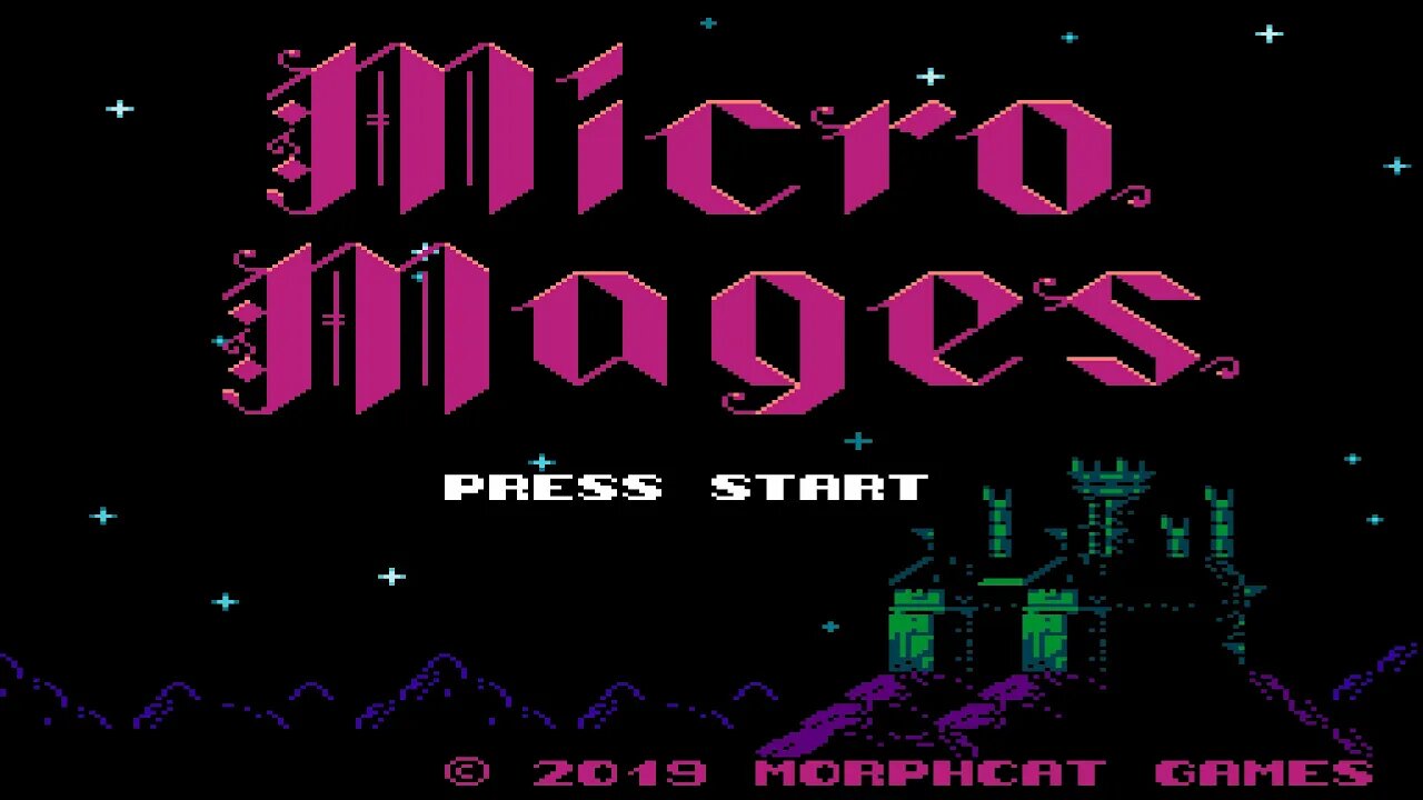 Micro Mages (Normal, Hard and Hell) (Full Game) [NES]