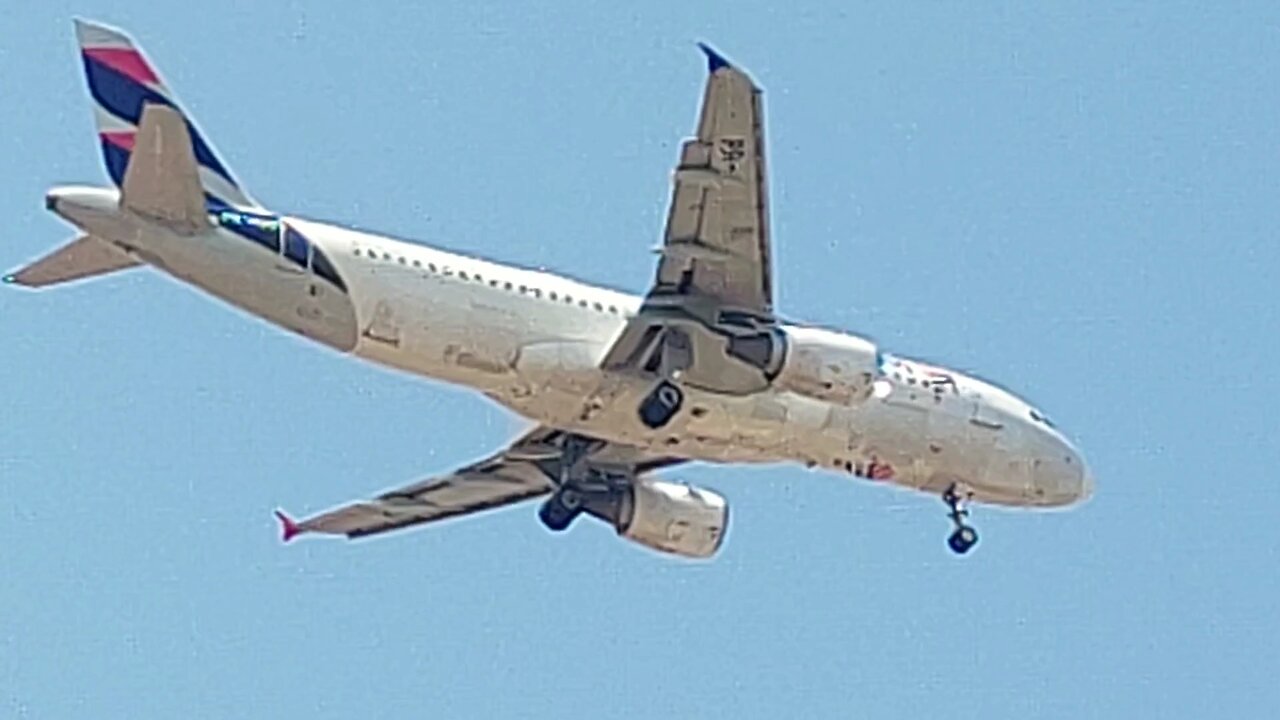 Airbus A320 PR-MYP coming from Salvador to Fortaleza