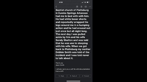 Non reporting of another SBC church