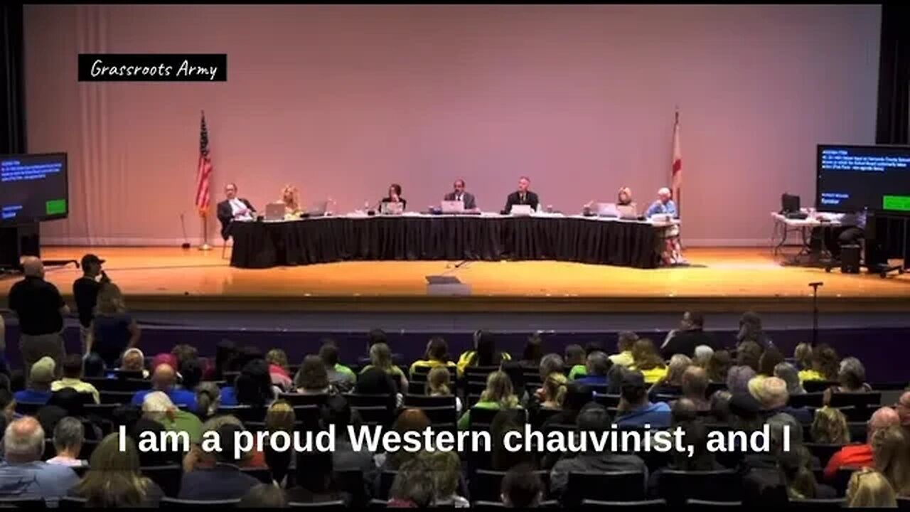 Dad HAMMERS DOWN On School Board, "Men Are To Be Men! Alpha Males!"