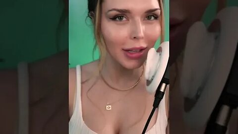 the most sensitive ear to ear #ASMR whispers 🤫 #shorts