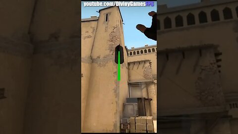 Smoke Passagem do Tetris - Mirage | CSGO #shorts