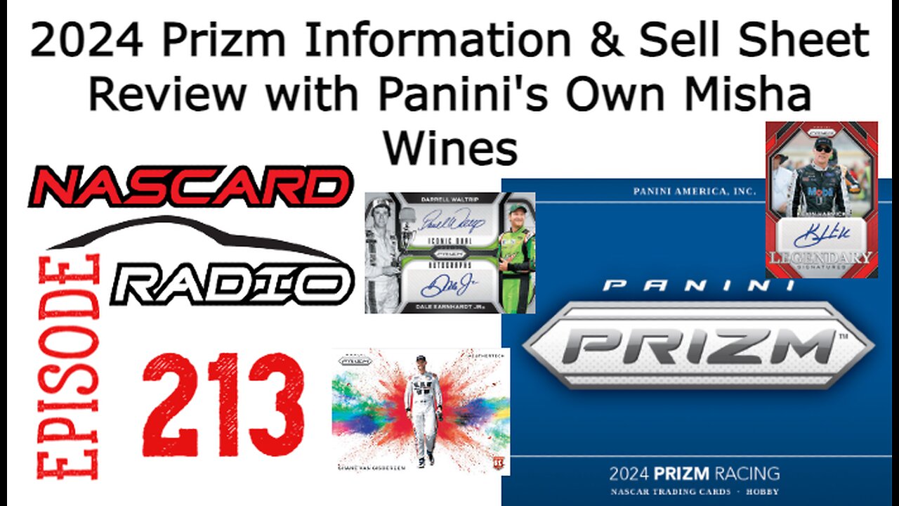 Upcoming 2024 Prizm Information & Sell Sheet Review with Panini's Own Misha Wines - Episode 213