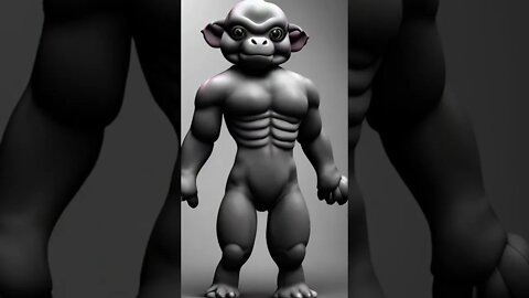 AI generated Machop #whosthatpokemon #pokemon