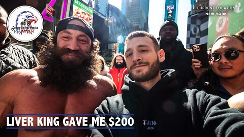 Liver King Gave Me $200 | #CuttingThroughAmerica