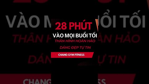Get in Shape with 28 Minute Full Body Workout at Chang Gym #femaleFitness - Daily Evening Routine