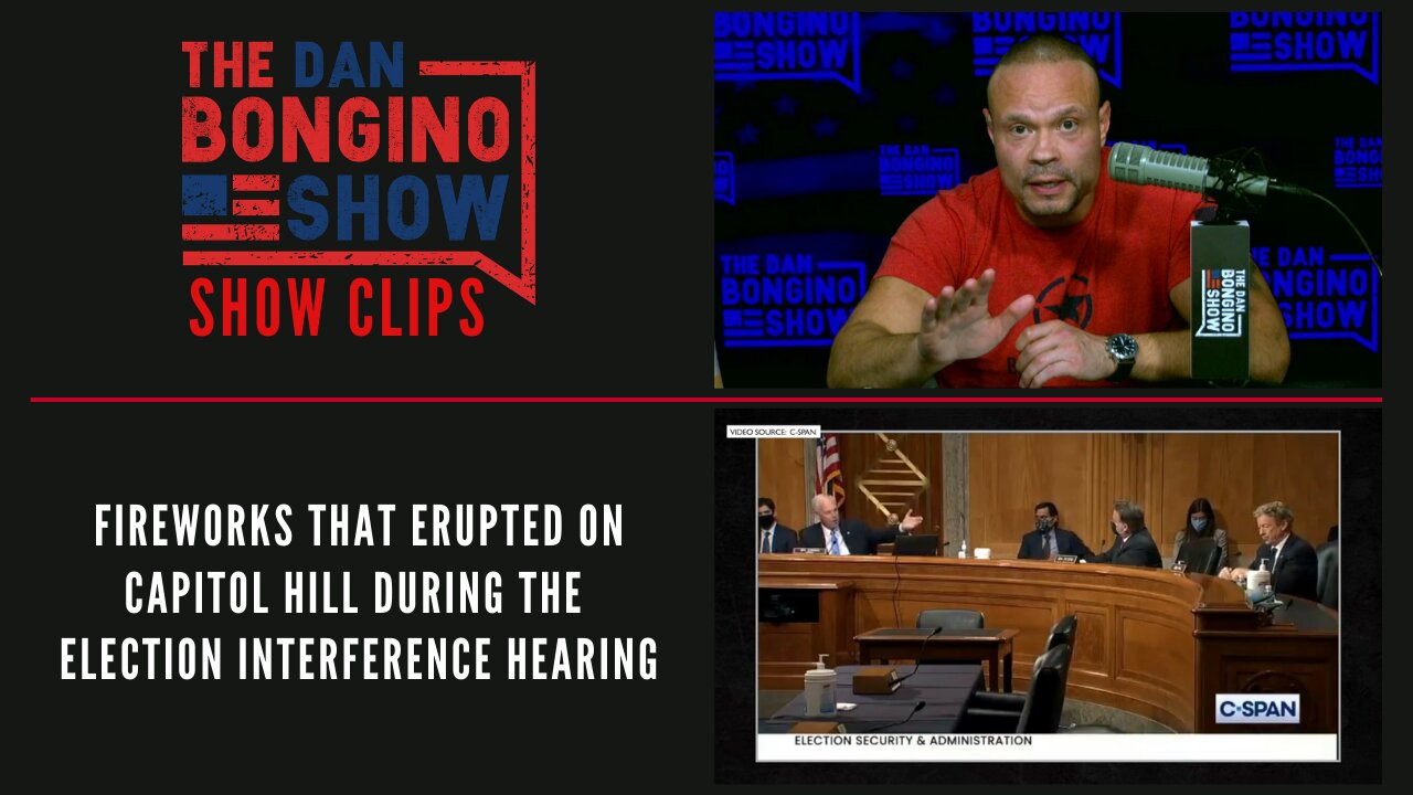 Fireworks erupted on Capitol Hill during the election interference hearing - Dan Bongino Show Clips