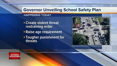 Governor Scott in Tampa Wednesday to discuss $500M investment to keep Florida students safe