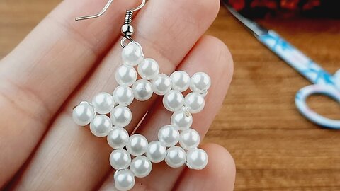 ✅️Wow Great Look what I did with white pearls and beads 👍🏻 it's easy,#crochet #knit
