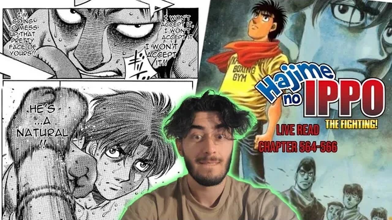 ROOKIE KING SEMIS (Itagaki) | Hajime no Ippo [Chapters 564-566] | LIVE READ #Manga