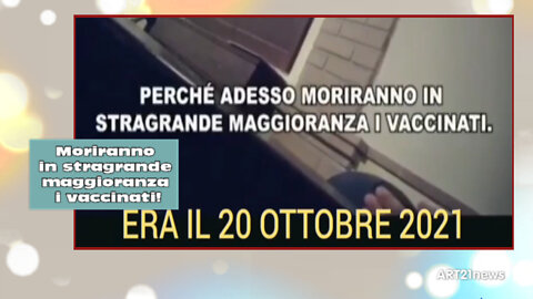 Moriranno in stragrande maggioranza i vaccinati!