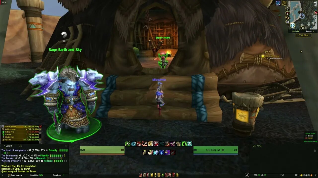 World of Warcraft WotLK Master the Storm