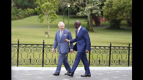 King Charles III is visiting Kenya on his first trip to Africa as British monarch
